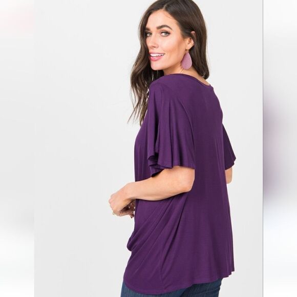 NWT Flutter Twist Top Navy Agnes & Dora - Picture 3 of 6